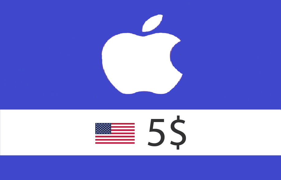 5$ iTunes  (U.S. Account)