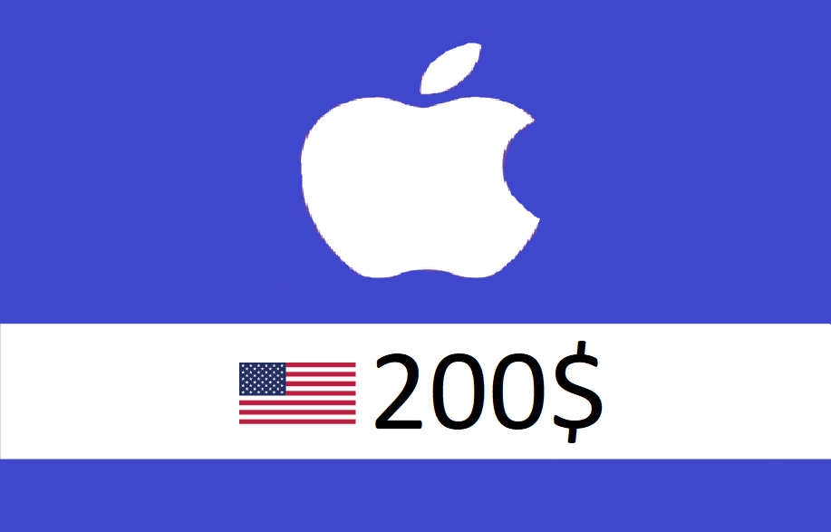 200$ iTunes  (U.S. Account)